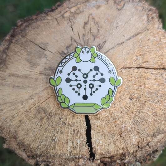 A:From Us Bon Voyage Enamel Pin