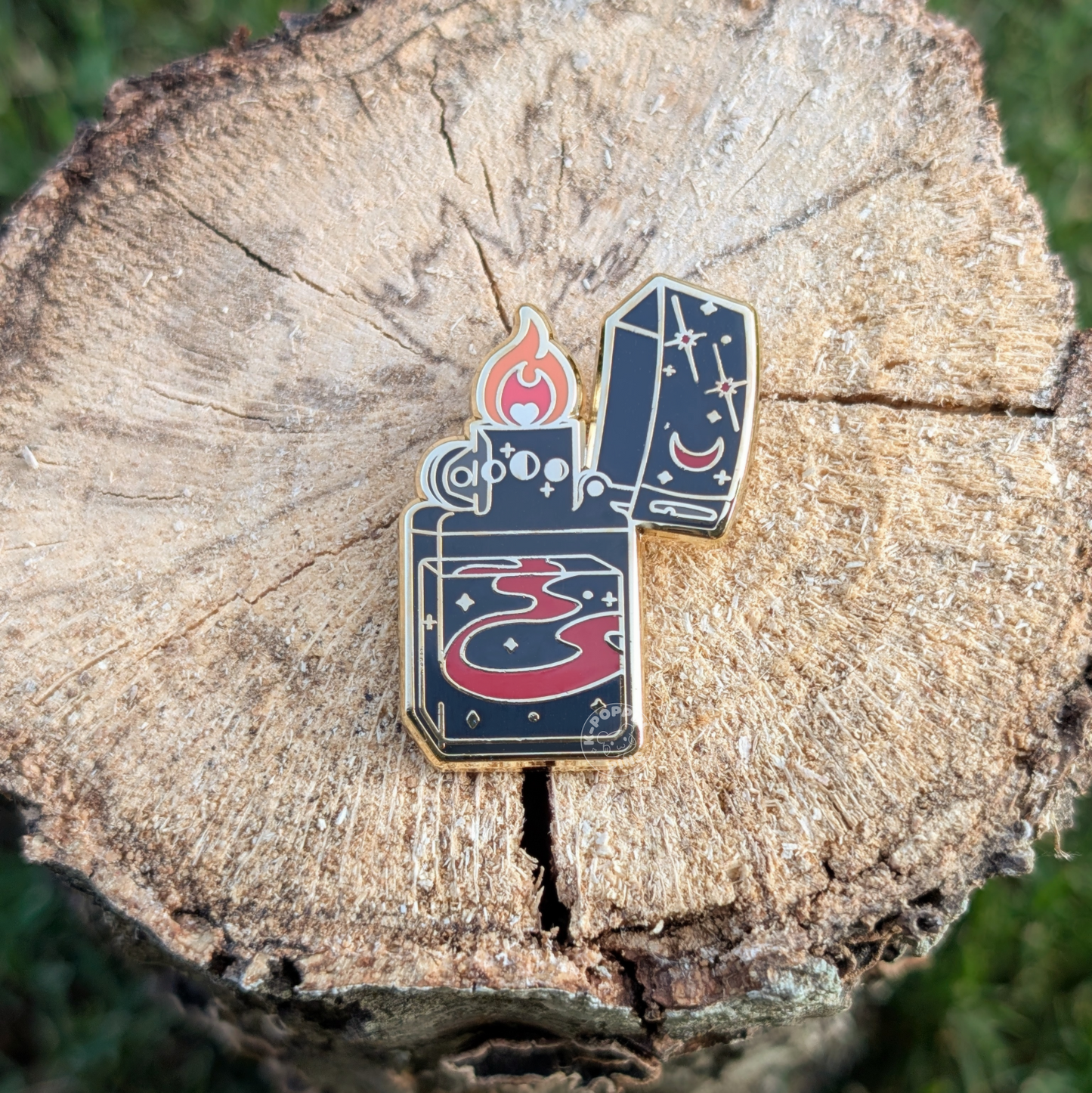 Hyeju's Lighter of Love Enamel Pin