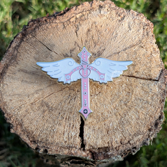 Virtual Wings Enamel Pin