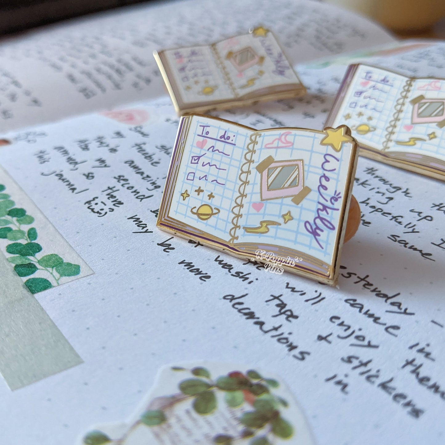Weeekly Planner Enamel Pin