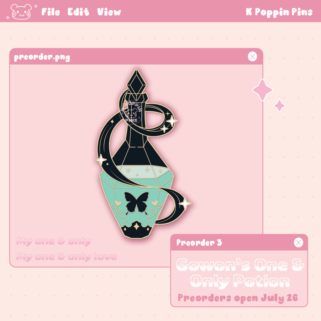 Gowon's One and Only Potion Enamel Pin