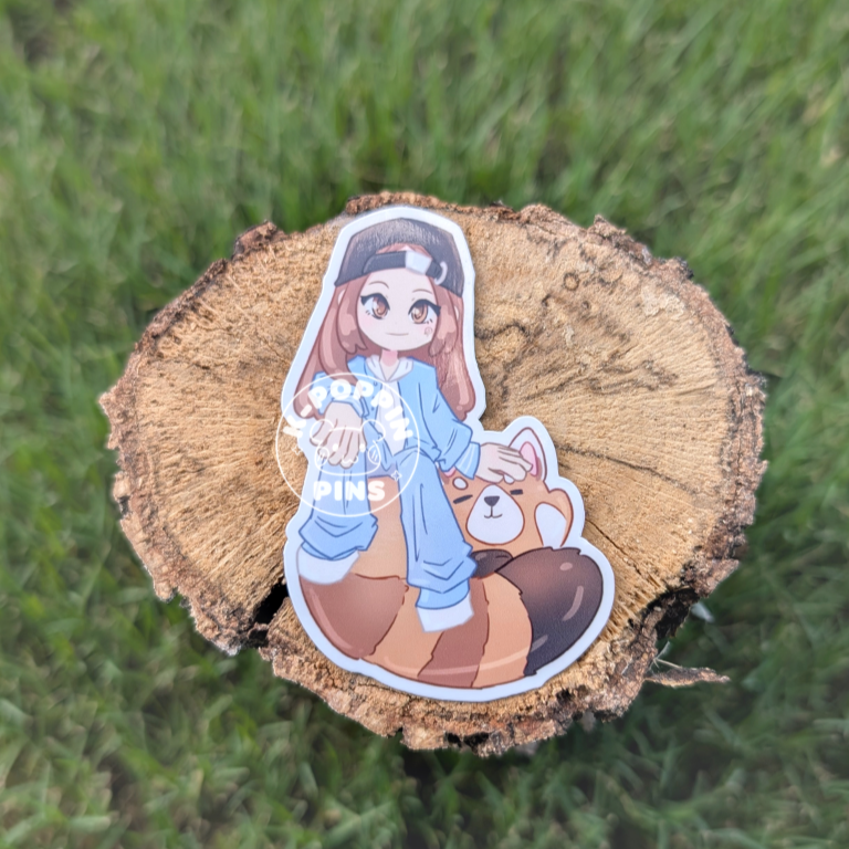 TripleS fan art stickers (glossy vinyl)