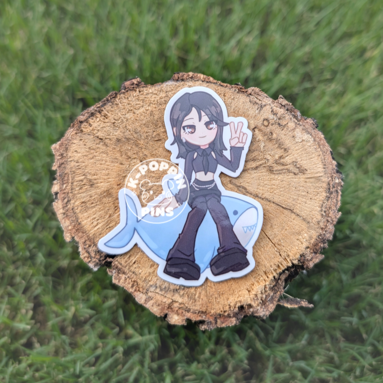 TripleS fan art stickers (glossy vinyl)