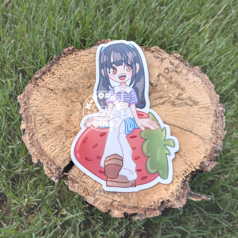 TripleS fan art stickers (glossy vinyl)