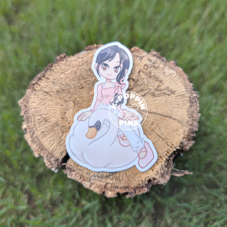 TripleS fan art stickers (glossy vinyl)