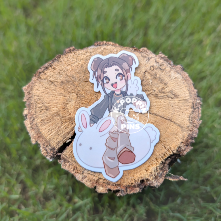 TripleS fan art stickers (glossy vinyl)