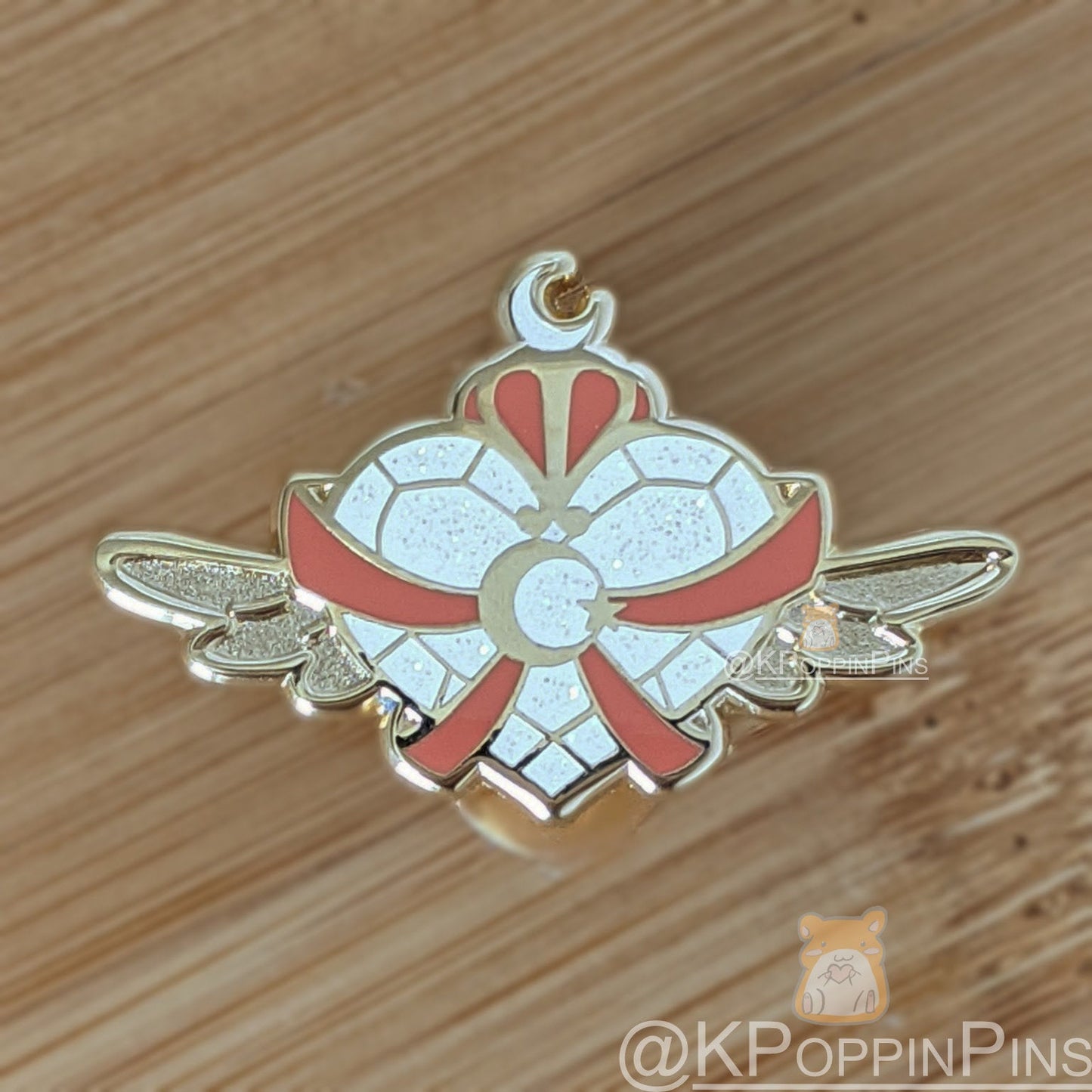 SECONDS Magical Girl Loona - Crystal Heart Enamel Pin (Multiple colors)